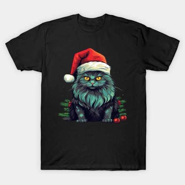 American Bobtail Christmas T-Shirt by JH Mart